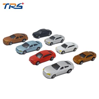 1:200 Scale Model Car Painted Kit Mini Car For Architecture Toys Sand Table Diorama Landscape Train Building Layout Plastic