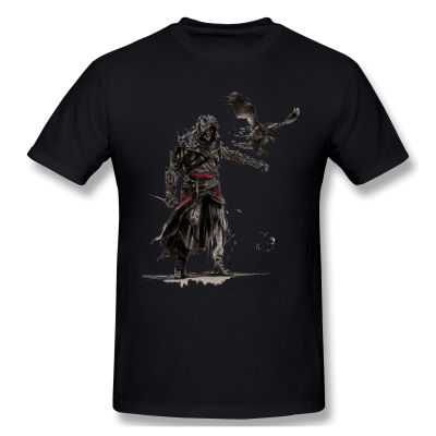 ผู้ชาย A ssassins Creed เสื้อยืดตลกรอบคอแขนสั้นท็อปส์ tatuajes ถังขยะลายผ้าฝ้ายแท้ประเดิมตลกฮาราจูกุเสื้อยืด