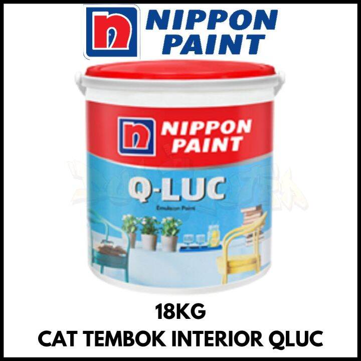 Cat Tembok Qluc Pail 18KG Nippon Paint Lazada Indonesia