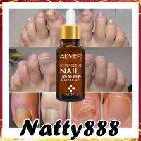 Natty888 Aliver Herbaceous Nail Treatment Essence 30ml. วิตามินบำรุงเล็บ ฟื้นฟูสุขภาพเล็บ Nail Repair Essence เซรั่มบำรุงเล็บ ป้องกันเชื้อรา แก้ไขปัญหาเล็บต่างๆ