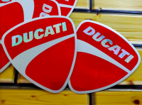 สติกเกอร์ DUCATI สะท้อนแสง แต่งรถมอเตอร์ไซด์ โลโก้หมวกกันน็อคถังน้ำมันเชื้อเพลิง 1 ขิ้น