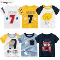 Ready Stock Summer Wear Short Sleeve Kid T-shirt Cotton Cartoon Children Clothing Sports Fashion Baby Boys Girls Clothes