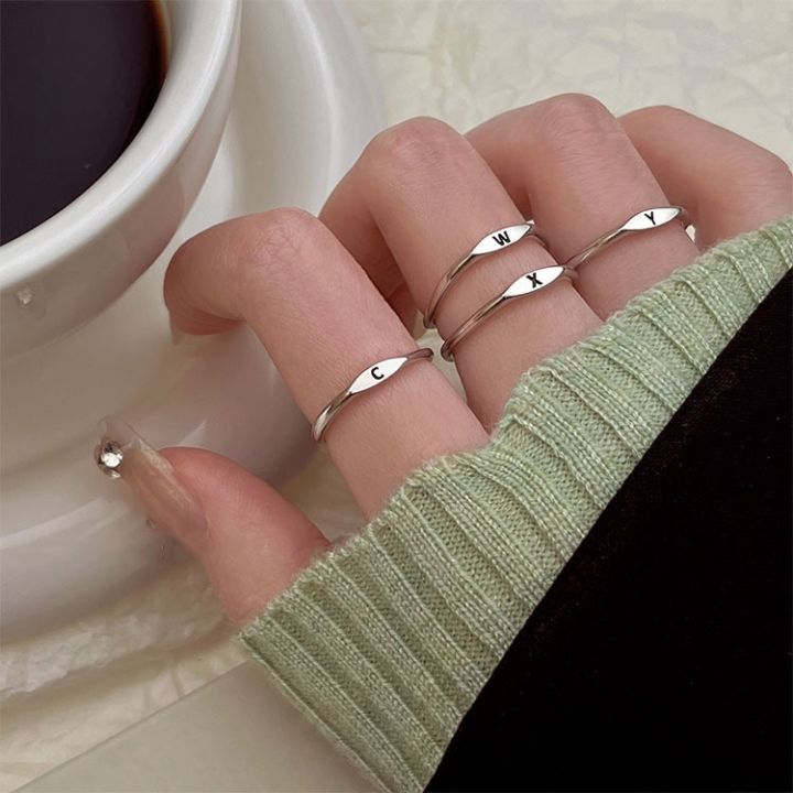 cod-english-letter-ring-female-korean-version-fashion-personality-element-circle-opening-26-name