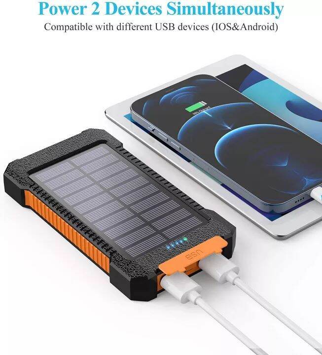 power bank original brand fast charging solar powerbank 100000mah ...