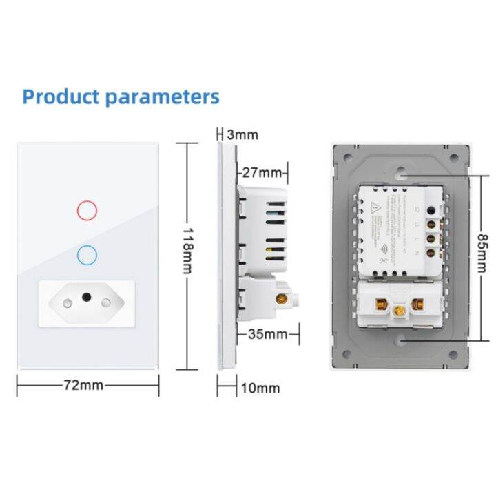 sran-smart-switch-1-2gang-and-us-socket-118-72mm-tempered-glass-panel-wifi-touch-switches-work-with-google-home-alexa