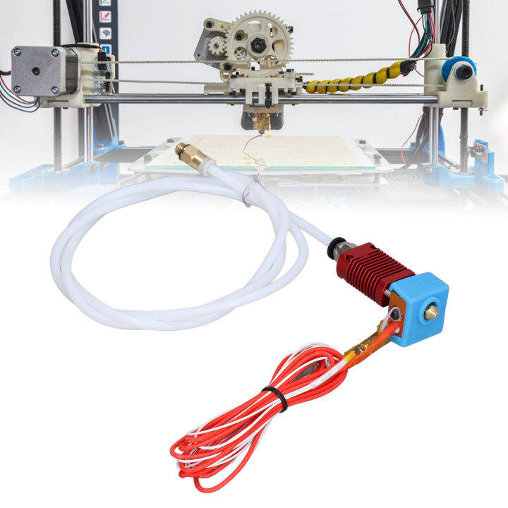 Extruder Head Kit,ชิ้นส่วนอะไหล่ MK8 Extruders หัวฉีดการเชื่อมต่อเกลียว