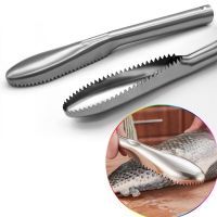 Cooking Tool Fish Cleaning Knife Skinner Fish Skin Scraper Stainless Steel Fish Scales Fishing Cleaning Remover Kitchen Tool U3