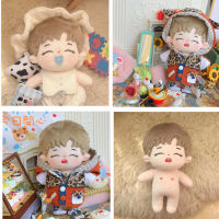 Naked doll 20cm anime kawaii plush toy star idol Chen Linong plush doll toys