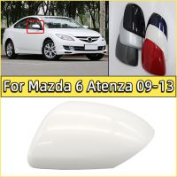 ฝาครอบกระจกด้านข้างแบบมีปีกสำหรับ Mazda 6 GH Atenza 2009 2010 2011 2012 2013ฝากระจกมองหลังทาสี