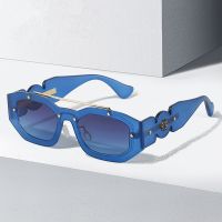 New Fashion Brand Designer Rectangulares Gradiente Sunglasses Men/Woman Luxury Trend Vintage Mirror Sun Glasses UV400