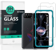 Tấm Bảo Vệ Kính Cường Lực Ibywind Rog Phone 5 5 Pro 5S 5S Pro 5 Ultimate [Gói 2 Chiếc] [Bảo Vệ Lưng Bằng Sợi Carbon]-Trong Suốt Với Miếng Bảo Vệ Ống Kính Caear thumbnail