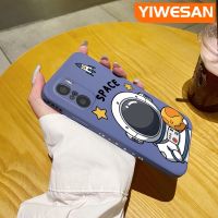 YIWESAN เคสสำหรับ Xiaomi POCO F3 Redmi K40 Pro K60โปรอวกาศนักบินอวกาศการ์ตูนดีไซน์ใหม่ซิลิโคนนิ่มดั้งเดิมเคสโทรศัพท์ป้องกันเลนส์กล้องเคสกันกระแทกทรงสี่เหลี่ยมฝาครอบเต็มขอบ