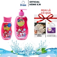 Sữa tắm gội D-nee Kid thái lan cho bé 380ml 200ml màu hồng