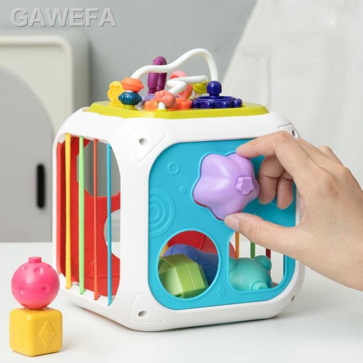 คือ-sensori-montessori-mainan-pendidkan-untuk-anak-anak-1-2-3-tahun-bentuk-kotak-penyortir-susun-bayblok-kegiatan-mainan-i-mainan