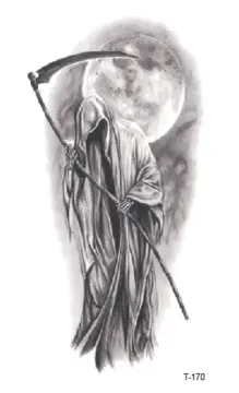 Drawing Bad Grim Reaper | Merchant of Death | Time Lapse Video - YouTube