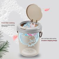 Mini Automatic Washing Machine Portable USB Cable Household Dehydrated 8L Wash Dry Underwear Care Cleaner for Home Camping