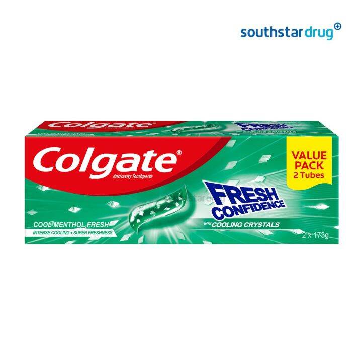 Colgate Fresh Confidence Cool Menthol Fresh 175g | Lazada PH