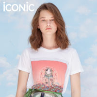 iCONiC PINK POLAROID DOLL Cosmonauts T-Shirt #5454 เสื้อยืด พิมพ์ลาย โพลารอยด์ ชมพู เสื้อผ้าผู้หญิง เสื้อยืดผู้หญิง เสื้อยืดแฟชั่น เสื้อสีขาว