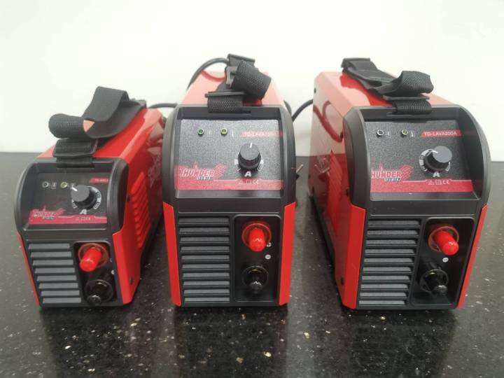 เครื่องเชื่อม-ตู้เชื่อม-inverter-มีขนาดให้เลือก-140a-160a-200a-พร้อมอุปกรณ์ครบชุด-ยี่ห้อ-thunder-รับประกันสินค้า-1ปี