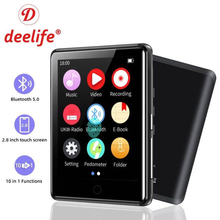 Deelife Bluetooth Mp3 Player Lazada.co.th
