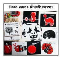 แฟลชการ์ด บัตรภาพคำศัพท์ สำหรับเด็ก ขนาดใหญ่!! Flash crads for baby แถมฟรีถุงผ้า!!