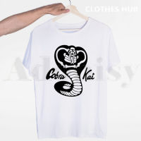 ไทยพิษงูCobra Kai Hard Strikeชายแฟชั่นฤดูร้อนTเสื้อเสื้อทีเชิ๊ตStreetwear Harukuตลก