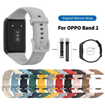 For OPPO Watch Free Smartwatch Strap Silicone Watch Band Replacement  Bracelet