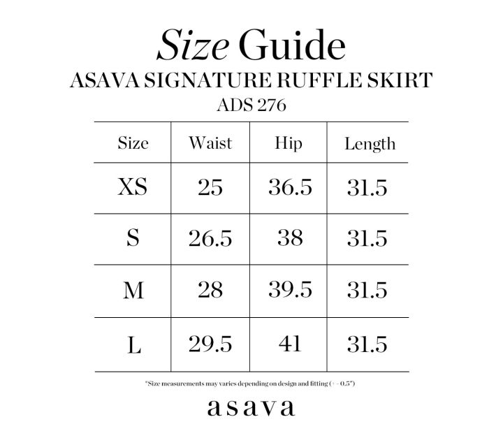 asava-ss23-asava-signature-ruffle-skirt-กระโปรง-ทรงสอบ-แต่งระบายด้านหน้า-ซิปหลัง