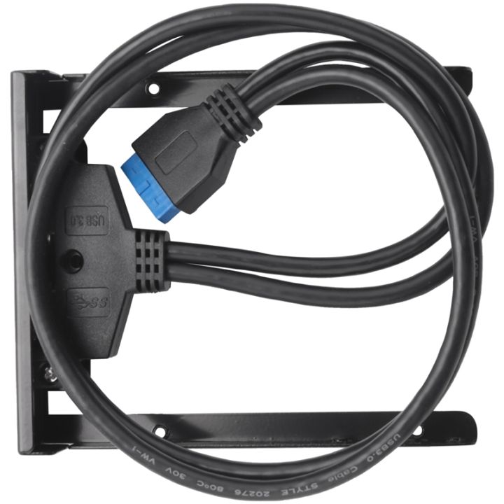 usb-3-0-front-panel-hub-2-port-expansion-bay-20-pin-to-usb3-0-bracket-cable-for-computer-pc