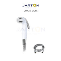 JARTON ชุดสายฉีดชำระ หัวขาว สายสเตนเลส A147-2 รุ่น 124124