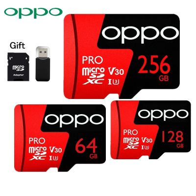 🔥จัดส่งฟรี + COD🔥OPPO Pro การ์ด Micro SD U3 V30 Sdhc/sdxc TF,การ์ดความจำ1TB 512GB 256GB 128GB EIeh