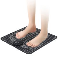 ZZOOI Electrical Muscle Stimulation EMS Foot Mat Massage Feet Relax Shape Legs Boost Blood Circulation Health Care USB Charging Relief