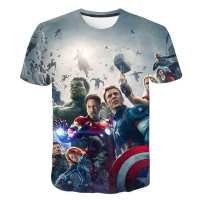 Special Offers Hulk Boys T Shirt Summer Cartoon Baby Girl T-Shirt Kids Clothes Marvel Short Sleeve Top T-Shirts Childrens Clothing For Teens