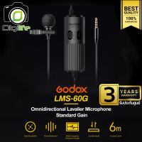 Godox Microphone LMS-60G Dual Omnidirectional Lavalier - Camera &amp; Smartphone (Vlogger, Live Streame) - ประกันศูนย์ 2 ปี