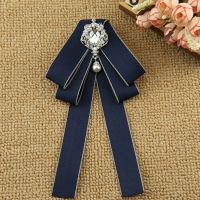 【cw】 Bowtie Female Adjustable Shirt School Uniform Office Accessory Gifts