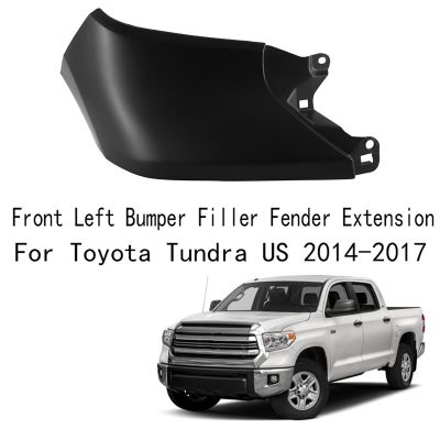 Front Bumper Filler Fender Extension Headlights Under Trim Plate for Toyota Tundra US 2014-2017