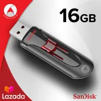 Sandisk CRUZER GLIDE USB 3.0 Flash Drive 16GB (SDCZ600_016G_G35) เมมโมรี่การ์ด แซนดิส แฟลซไดร์ฟ อุปกรณ์จัดเก็บข้อมูล ถ่ายโอนข้อมูล คอมพิวเตอร์ โน๊ตบุ๊ค Notebook PC รับประกัน Synnex 5 ปี