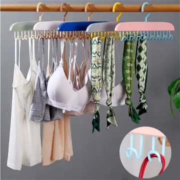 Women Storage Bra Hanger Multifunctional Wooden Belt Hanger Sturdy
