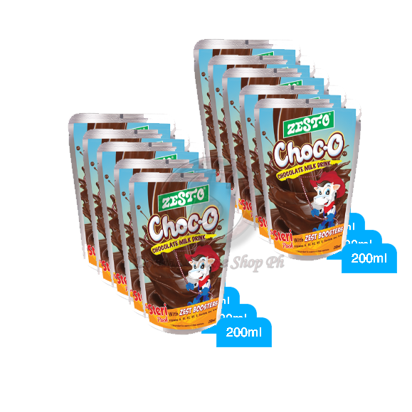 ZestO ChocO Chocolate Milk Drink 200ml 10packs Lazada PH