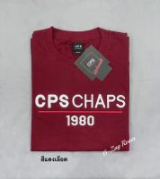 ?♾เสื้อยืดแขนสั้น CPS CHAP 1980 งานปัก งานป้าย ช/ญ (S/M/L/XL) (No.38) มีเก็บเงินปลายทาง