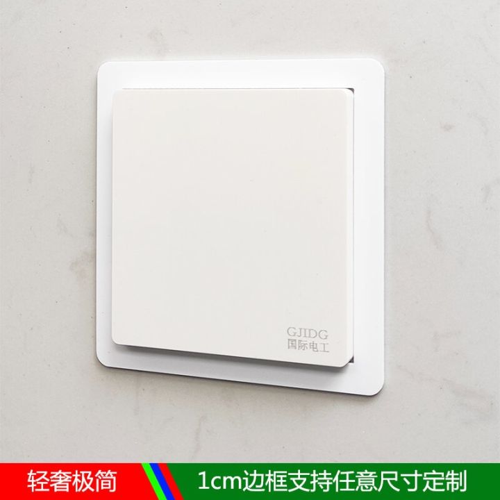 modern-minimalist-narrow-edge-socket-household-transparent-switch-sticker