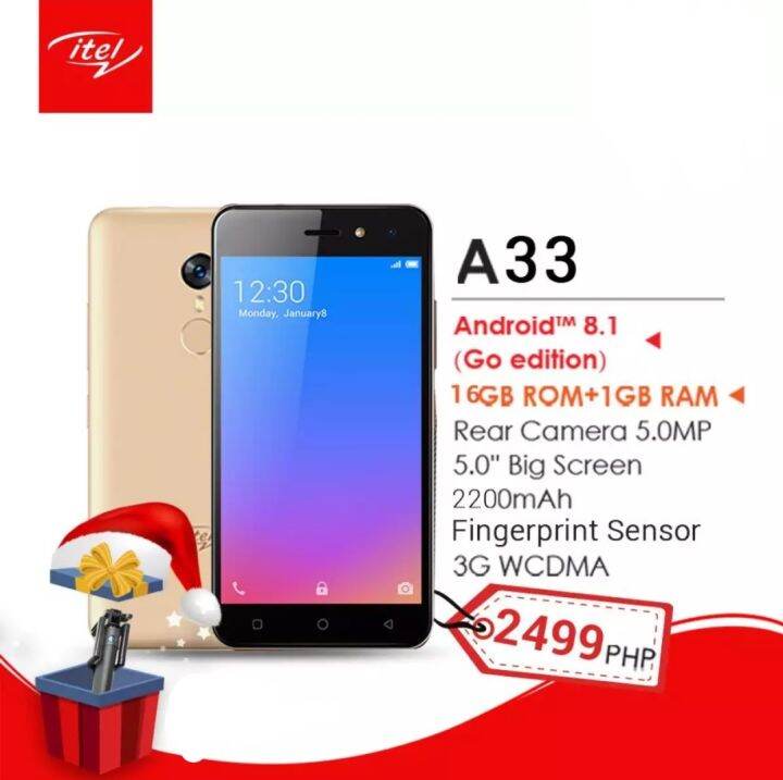 cost of itel a33