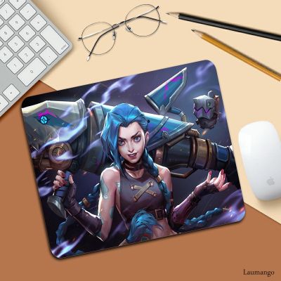 ♦▨ Arcane Mini Computer Pad on the Table Gaming Accessories PC Gamer Cabinet Rubber Mat Desk Protector Mouse Carpet Anime Rug Jinx