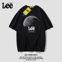 prevalent Lee เสื้อยืด ผ้าฝ้าย พิมพ์ลาย อินเทรนด์ สําหรับผู้ชาย และผู้หญิง t-shirt