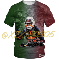 （xzx  31th）  (all in stock xzx180305)red bull f1 Racing 3D Printed T-Shirt  34