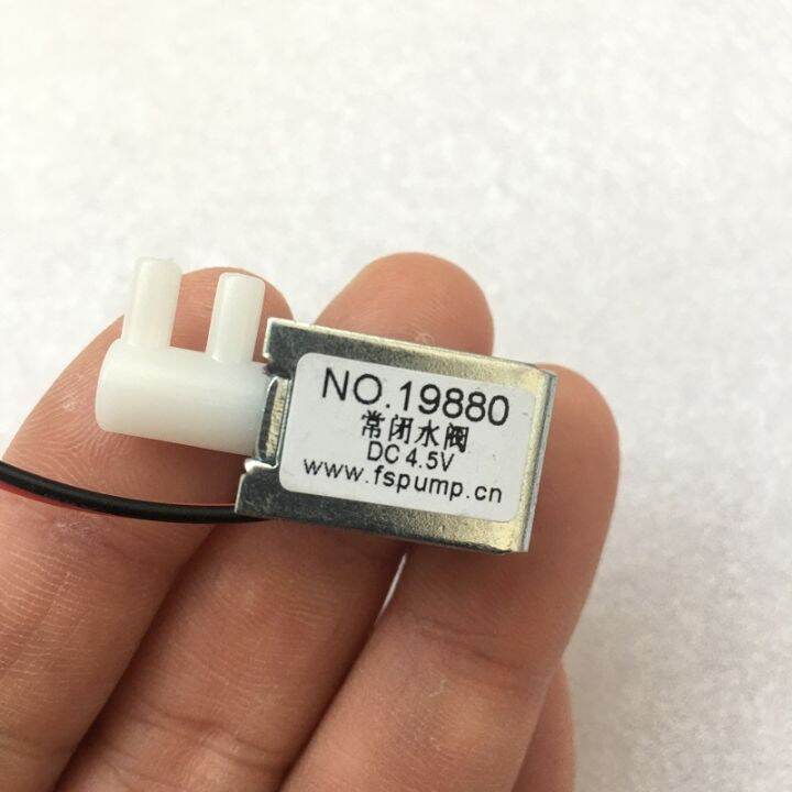 3 Way Normally Closed Mini Plastic Solenoid Valve For Water, Gas, Air, 3V To 24V