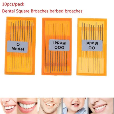 10pcs Dental Barbed Reamer For Root Canal Preparation Nerve Needle Endodontic File Dental File Stainless Steel Endodontic Tools