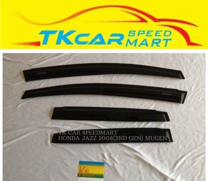 HONDA JAZZ 20082013 MUGEN DOOR VISOR Lazada