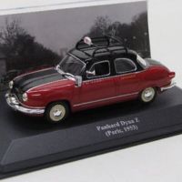 【▨】 Fashions King 1:43 Scale จำลองโลหะคลาสสิก Vintage Panhard Paris 1953 Cab Taxi รถ Diecast ยานพาหนะของเล่นสำหรับคอลเลกชัน