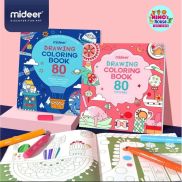 Tập tô màu theo chủ đề 80 hình - Drawing coloring book Mideer